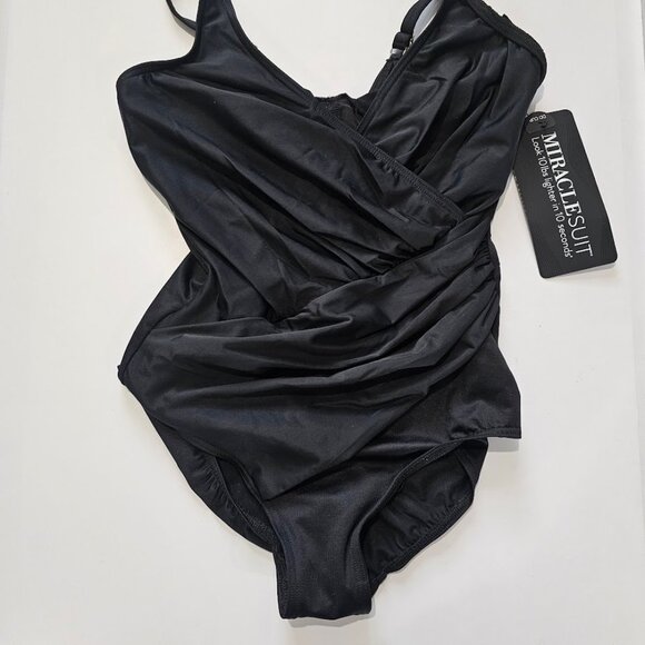 Miraclesuit DD-Cup Solid Oceanus Black - Picture 5 of 9